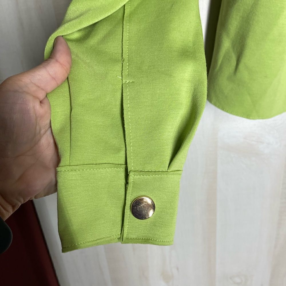Joie New With Tags Line Green Jacket, Size Xs - image 7
